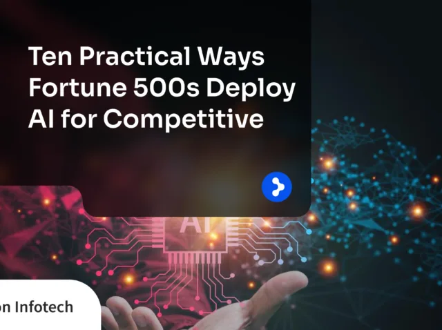 Explore top Fortune 500 AI implementations delivering real ROI. Learn how leading enterprises use AI for growth, efficiency and competitive advantage.