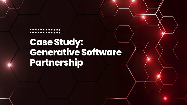 Feature image for blog post: New Case Study by Gartner® Explores Generative Software Partnership