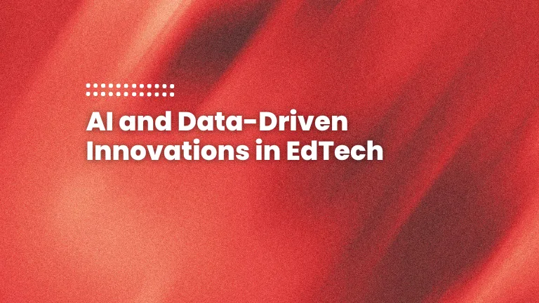 featured image of the blog post: AI in EdTech: Transforming Learning with Data Analytics